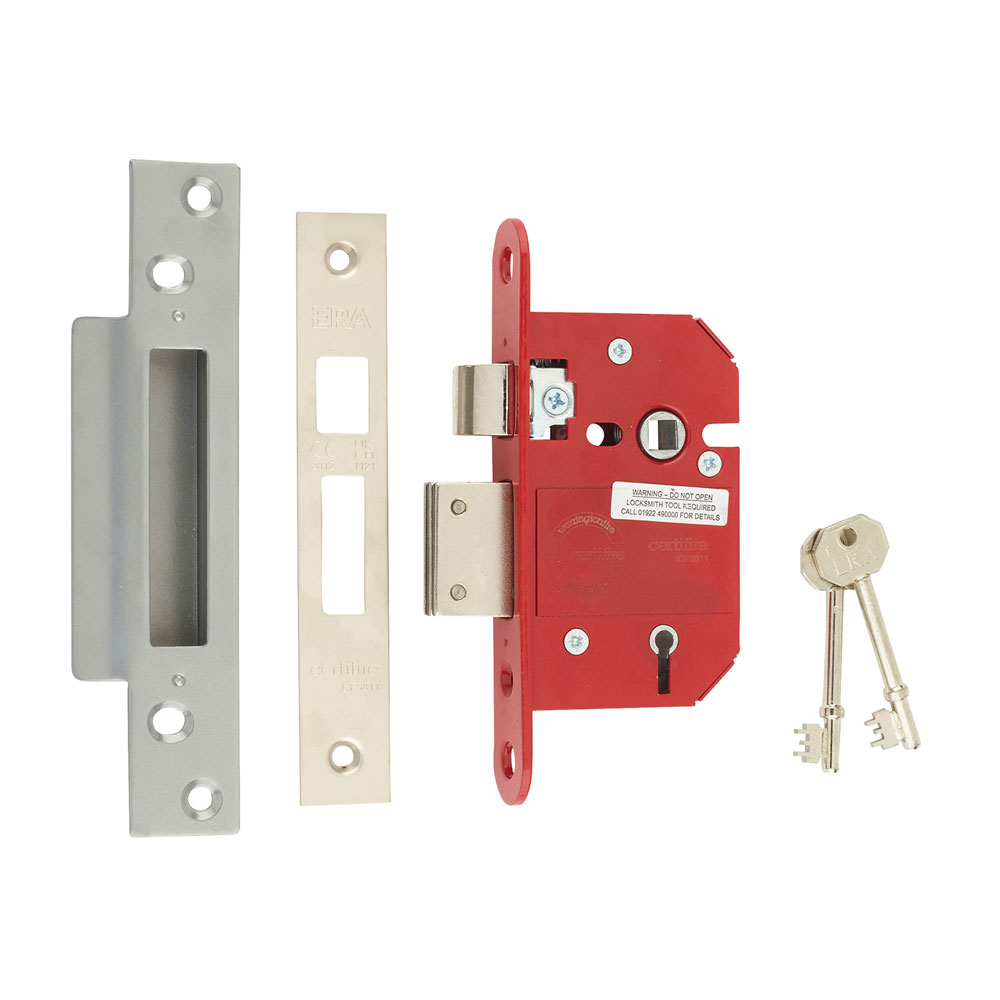 ERA Fortress 3 Inch Sash Lock - Polished Chrome